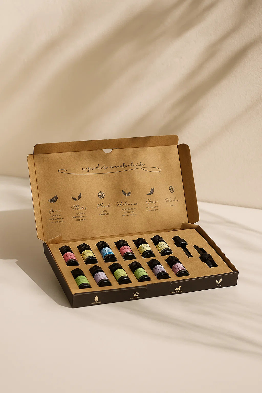 Aromatherapy Essential Oil Set - The Top 12