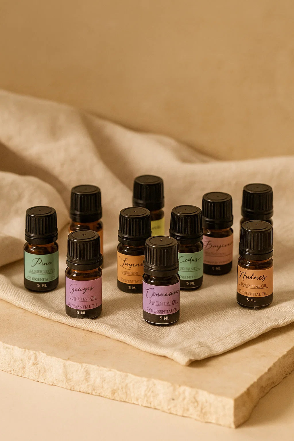 Aromatherapy Essential Oil Set - The Top 12