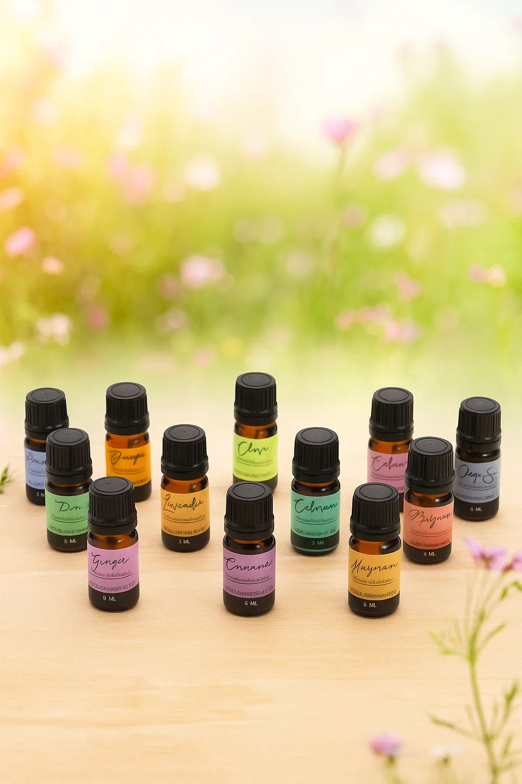 Aromatherapy Essential Oil Set - Spring