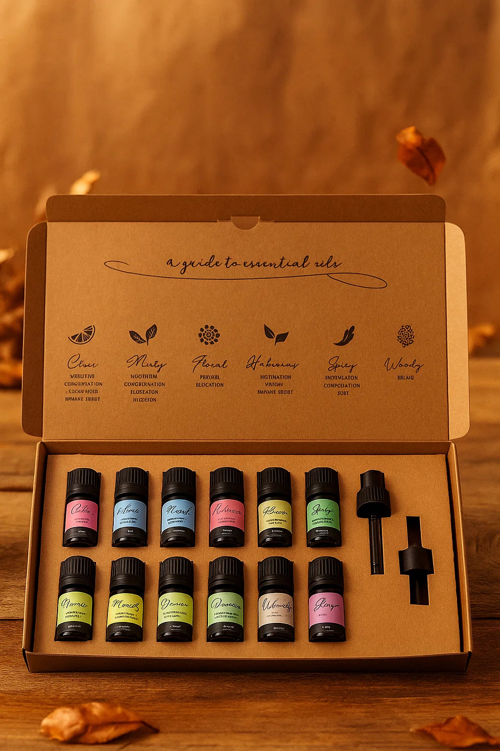 Aromatherapy Essential Oil Set - Autumn Set