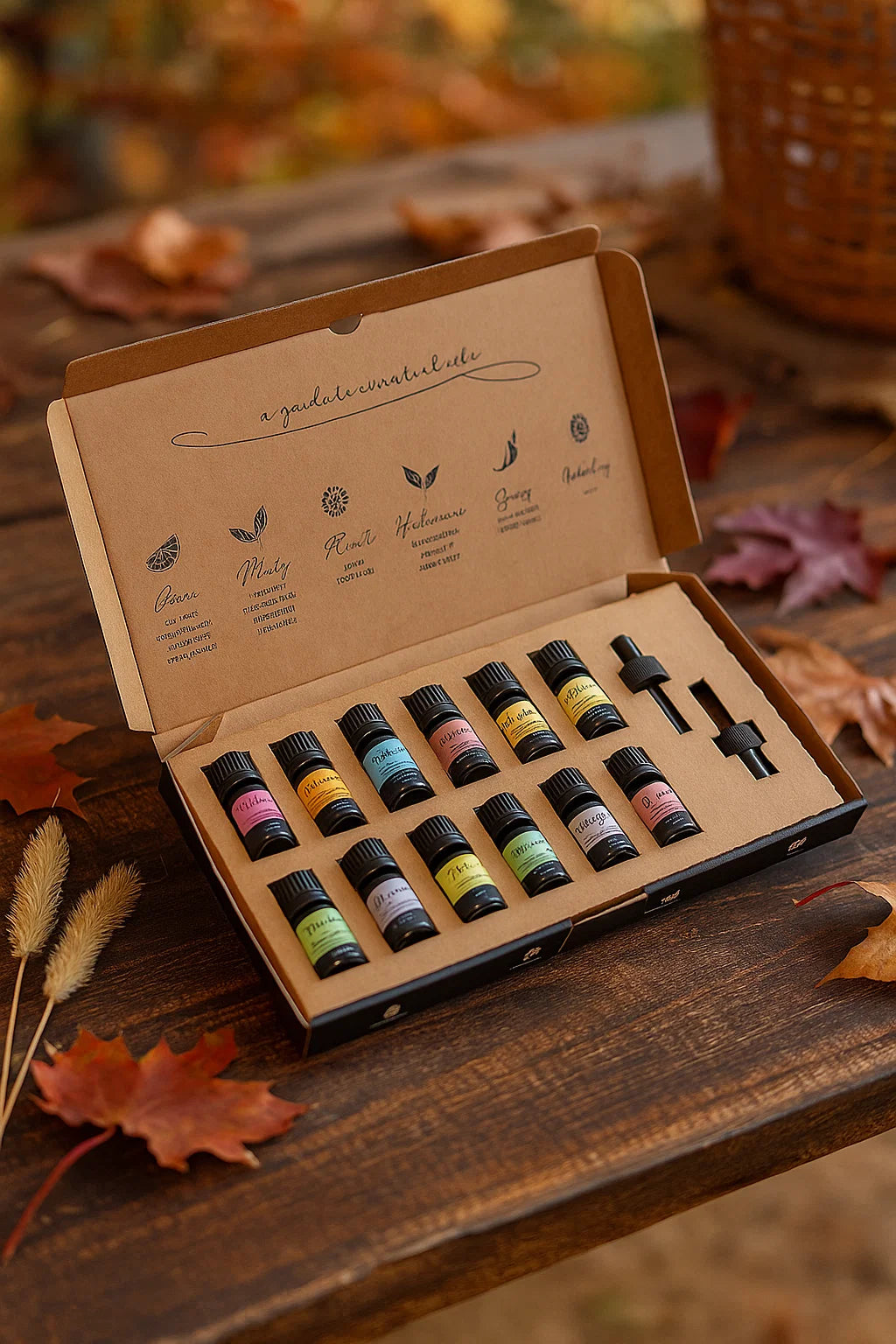 Aromatherapy Essential Oil Set - Autumn Set