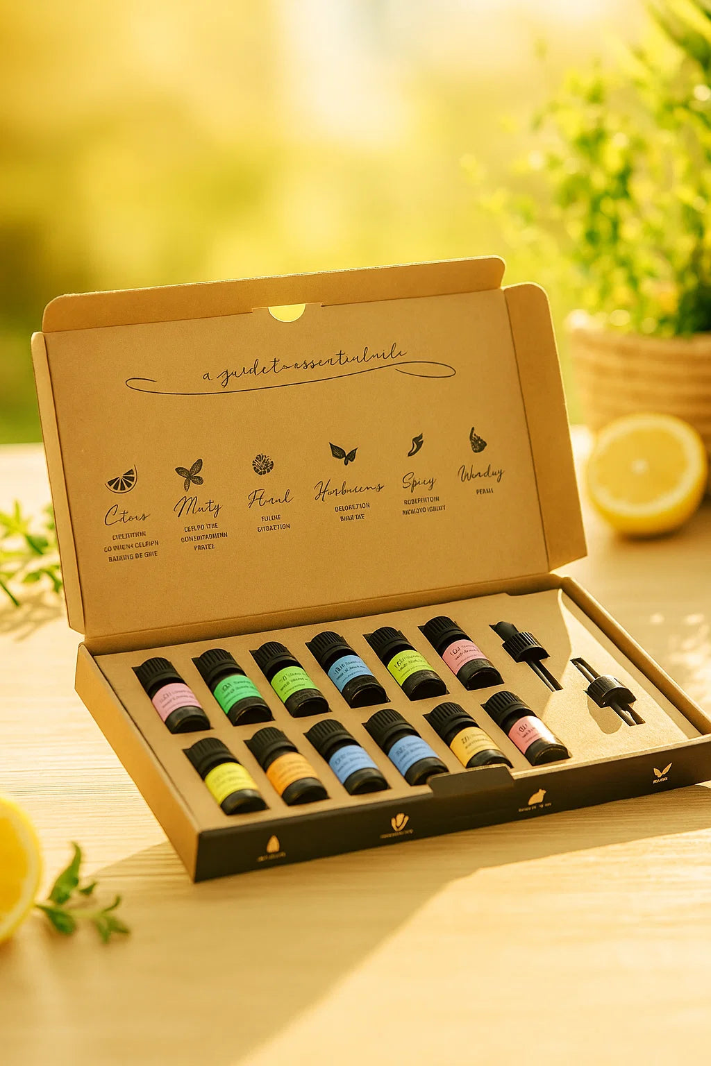 Aromatherapy Essential Oil Set - Summer