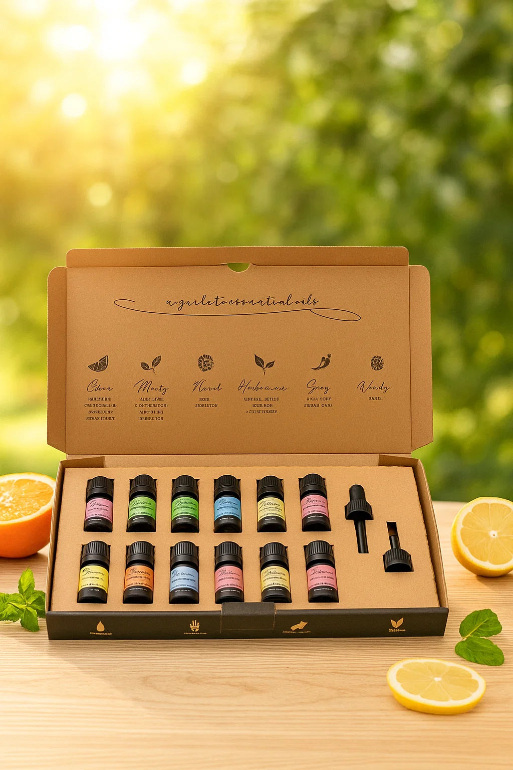 Aromatherapy Essential Oil Set - Summer